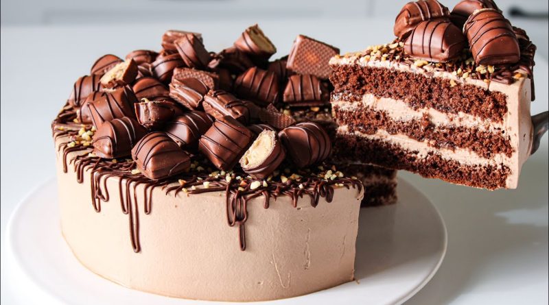 Layer cake savoureux, rapide et sans crème au beurre