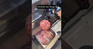 Le Burger Unique Étoilé au Guide Michelin