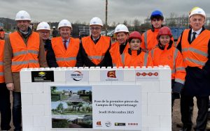 Le futur Centre d'excellence de l'apprentissage de l'Orne prend forme