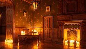 Le Château de Courtanvaux se visite à la lueur des bougies - ICI