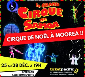 Le Cirque de Samoa pour trois jours à Moorea