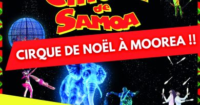 Le Cirque de Samoa pour trois jours à Moorea