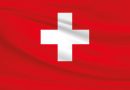 Switzerland, Alps, Matterhorn, lake, mountains, Swiss flag, Geneva