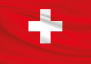 Switzerland, Alps, Matterhorn, lake, mountains, Swiss flag, Geneva