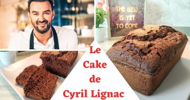 Le Délicieux Cake au Chocolat de Cyril Lignac