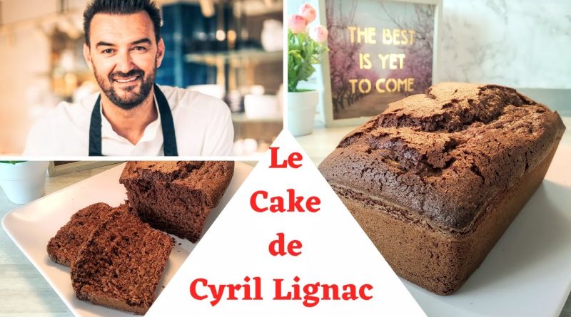 Le Délicieux Cake au Chocolat de Cyril Lignac