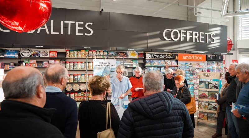 Paul Montserrat "alias Docteur France" en dédicaces à Marmande