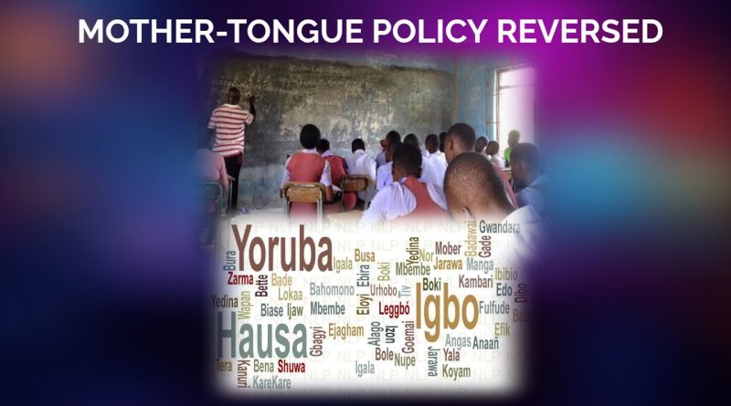 Le FG rétablit l'anglais comme langue d'enseignement au Nigeria