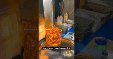 Le célèbre Paneer Shawarma de Surat : un délice de rue indien