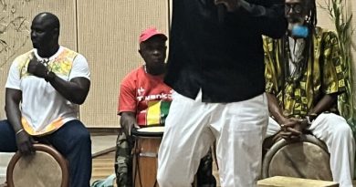 Le comédien Gilbert Laumord a présenté au public la « méthode léwòz »