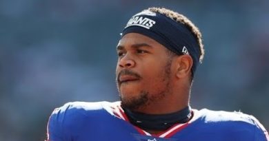 Le rookie Abdul Carter des Giants répond à ses coéquipiers