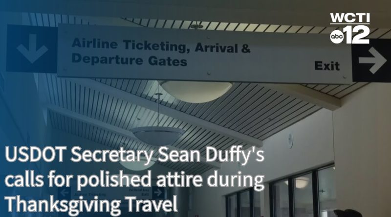 Le secrétaire USDOT Sean Duffy prône une tenue soignée pour Thanksgiving