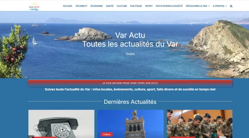 Le site d'info Var Actu, agréé par l'État, est-il majoritairement généré par l'IA ?