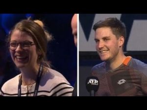 Le vainqueur des ATP Finals envoie un message touchant à sa fiancée après avoir gagné 554 000 £