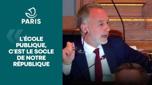 L'école publique, fondement de notre République - Conseil de Paris