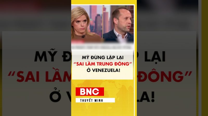 Les États-Unis ne doivent pas répéter les erreurs du Moyen-Orient au Venezuela