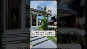 Les cinq règles étranges de la maison de Keith Urban