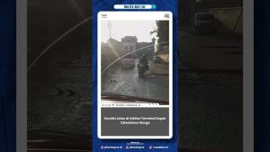 Les habitants se plaignent de l'état des routes près de Terminal Depok