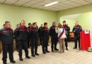 Les pompiers du centre de secours de Barenton/Ger ont célébrés la Sainte-Barbe