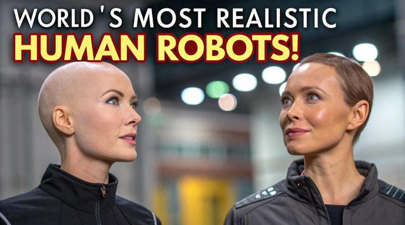Les robots humanoïdes les plus réalistes jamais créés !