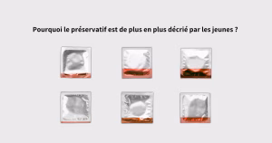 De plus en plus de jeunes hommes de 16 à 34 ans assument certains préjugés sur le préservatif.