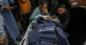 Liberté de la presse : «43 % des journalistes tués en 2025 l’ont été par l’armée israélienne»