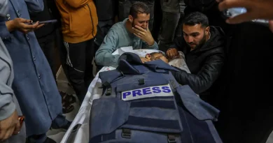 Liberté de la presse : «43 % des journalistes tués en 2025 l’ont été par l’armée israélienne»