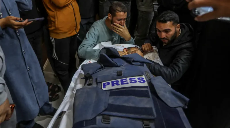 Liberté de la presse : «43 % des journalistes tués en 2025 l’ont été par l’armée israélienne»