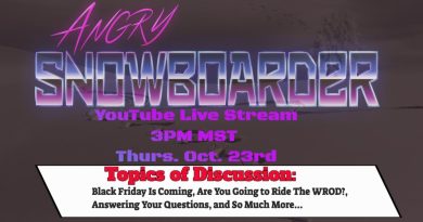 Live Stream Snowboard : Prêt pour la Saison WROD le 23 Octobre