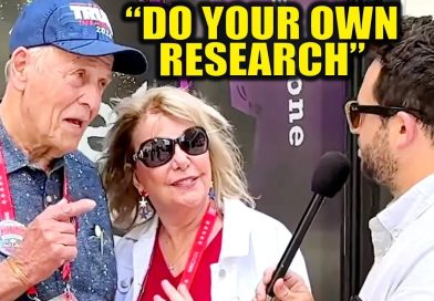 MAGA Man Affirme une Mensonge, Vérification Immédiate