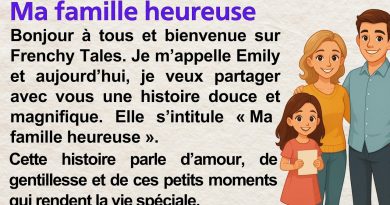 Ma Famille Heureuse ❤️ | Apprenez le Français avec une Histoire