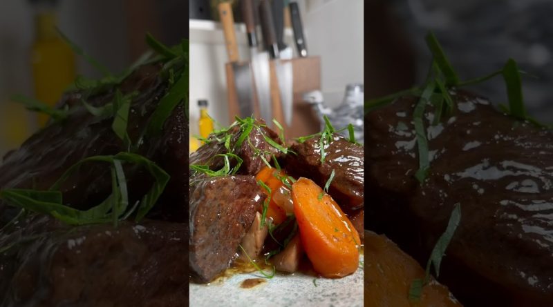 Ma Recette de Boeuf Bourguignon : Partie 1 🥩🥕