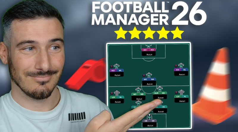 Ma Tactique Gagnante sur FM26 : Entraînements et Stratégies