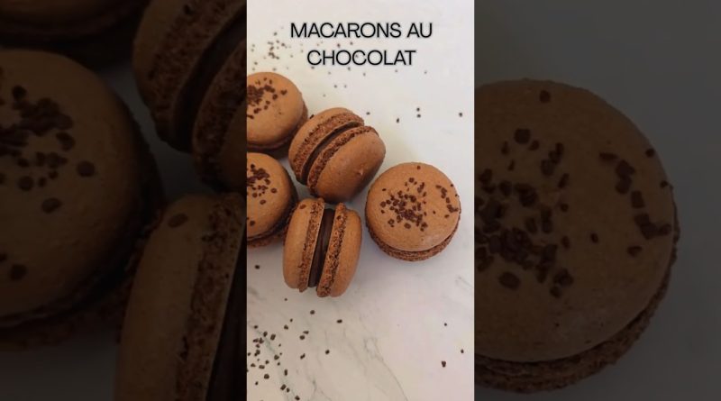 Macarons au chocolat : recette simple et délicieuse