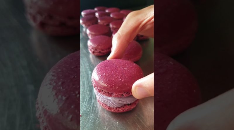 Macarons vanille : délices estivaux aux fruits 🍓🍇