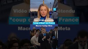 Macron dénonce Meta après une vidéo IA sur un 'coup d'État'