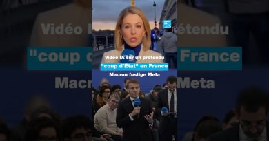 Macron dénonce une vidéo IA sur un faux coup d’État en France Macron dénonce Meta après une vidéo IA sur un 'coup d'État'