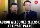 Macron reçoit Zelenskyy à l'Élysée pour discuter de la guerre
