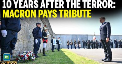 Macron rend hommage aux victimes des attentats de Paris