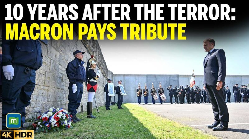 Macron rend hommage aux victimes des attentats de Paris