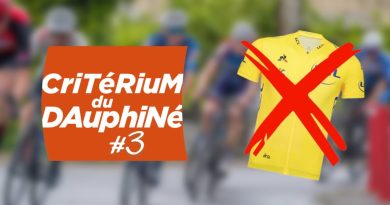 Maillot jaune perdu : Étape 3 du Critérium du Dauphiné 2024 !