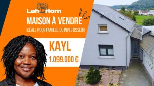 Maison individuelle à Kayl : parfaite pour famille ou investisseur
