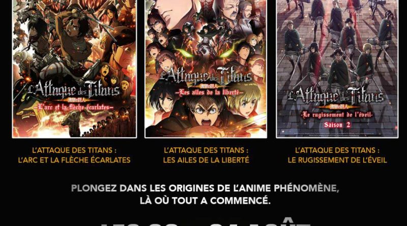 Marathon Ciné : L'Attaque des Titans projeté à Cannes par Manga Paradise