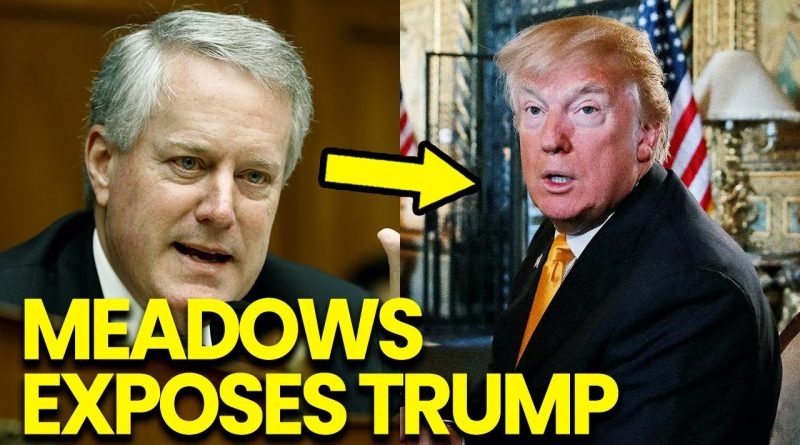 Mark Meadows trahit Trump en révélant des ordres choquants