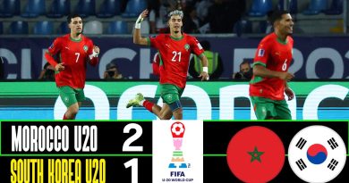 Maroc U20 bat Corée du Sud U20 (2-1) en huitièmes de finale