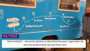 Marseille lance un second bus de services publics dans les quartiers nord