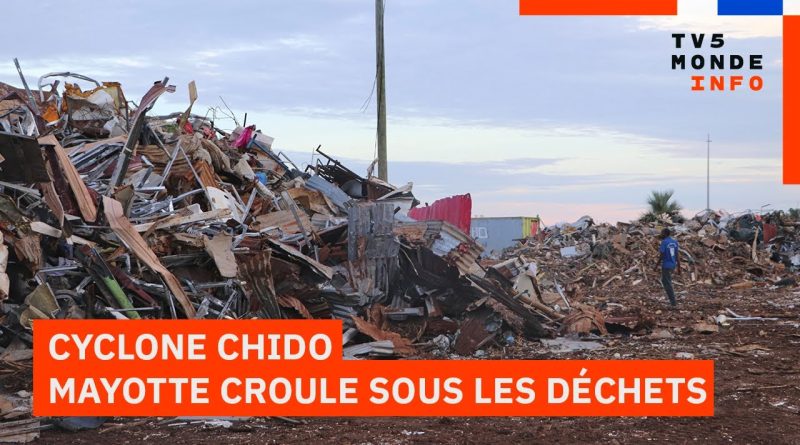 Mayotte : Un an après Chido, des tonnes de déchets persistent