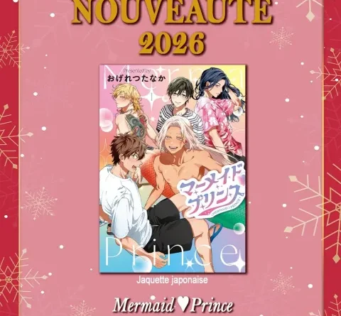 Mermaid Prince : sixième et dernière annonce du calendrier de l'avent des éditions Taifu Comics