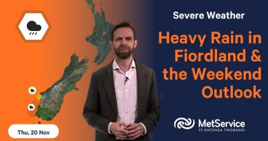 Météo Extrême en Nouvelle-Zélande - Jeudi 20 Novembre 2025