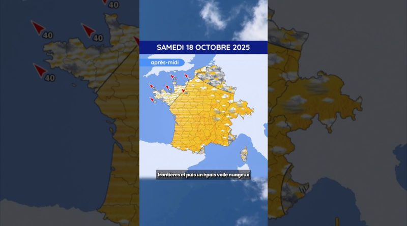 Météo du 18 au 20 octobre 2025 : Prévisions à suivre